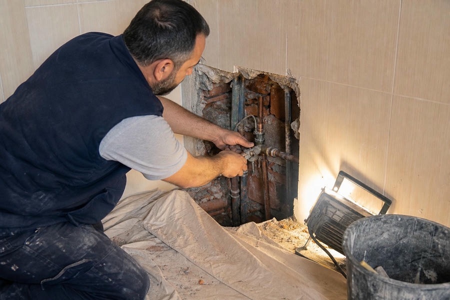 Kardelen Duvar İçi Kaçak Onarımı