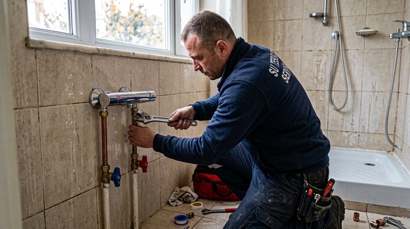 Banyo Gideri Açma servis çalışması