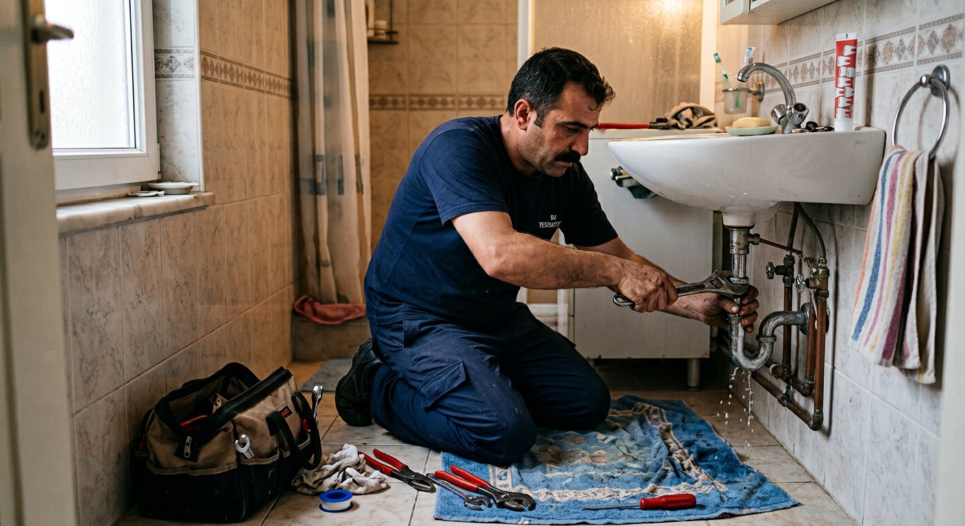 Patlak Boru Onarımı
